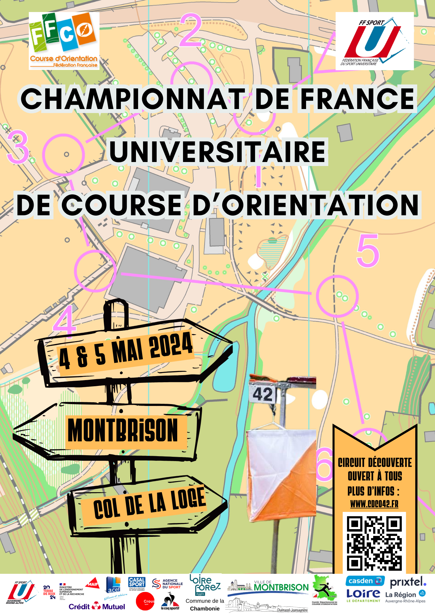 Comité départemental de Course d'Orientation de la Loire